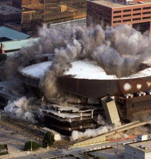 Market Square Arena Implosion